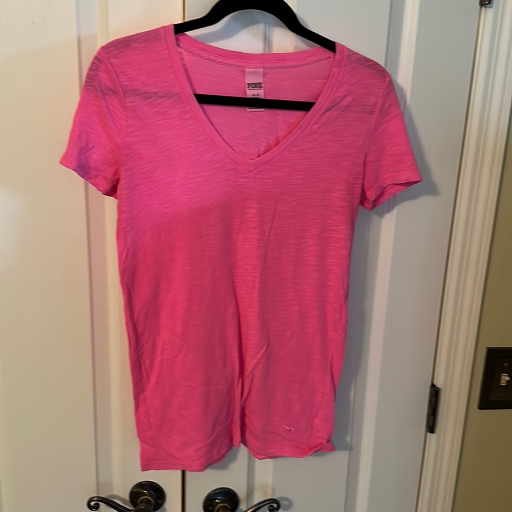Victoria’s Secret Pink Tissue Tee, Pink, M, LN